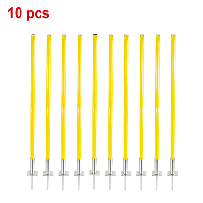 Agility Slalom Training Poles Soccer Rugby Set