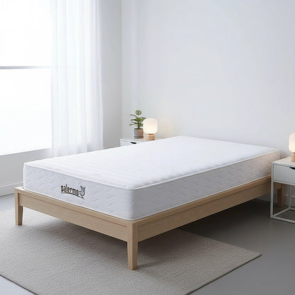 Contour Encased Coil Single Mattress – Hybrid Support with CertiPUR-US® Certified Foam Comfort Layers