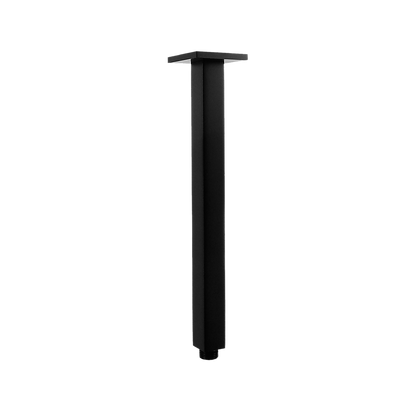 Shower Head Arm Wall Connector Electroplated Matte Black Finish
