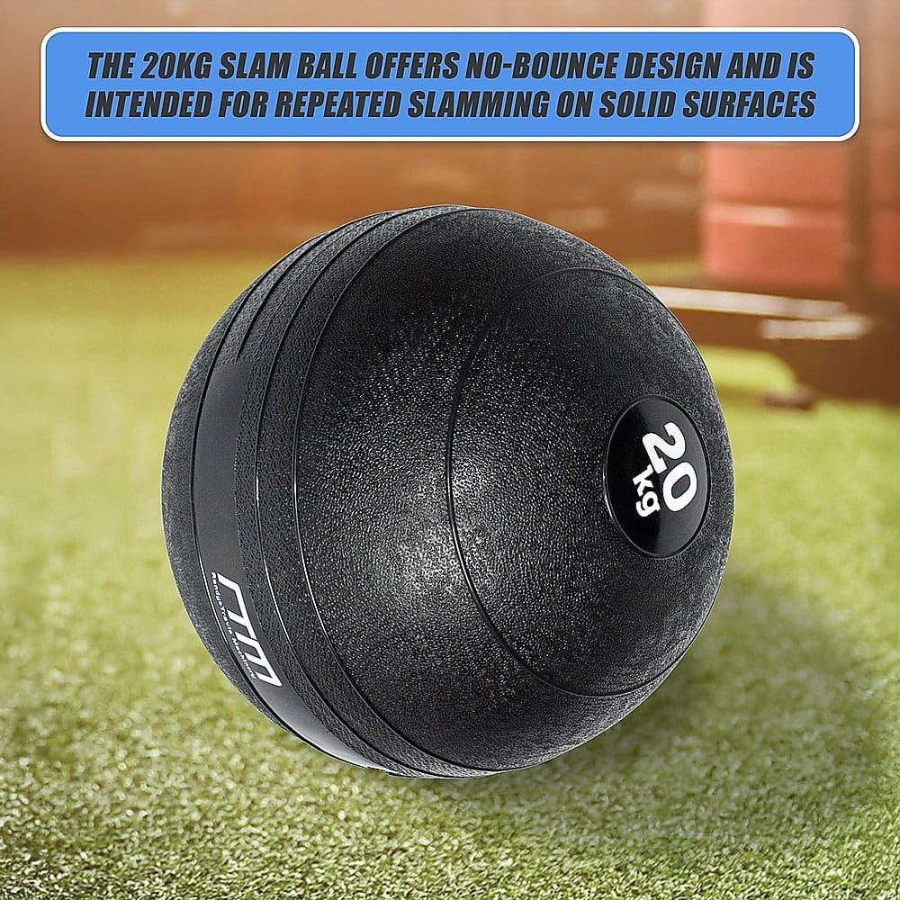 20kg Slam Ball No Bounce Crossfit Fitness MMA Boxing BootCamp