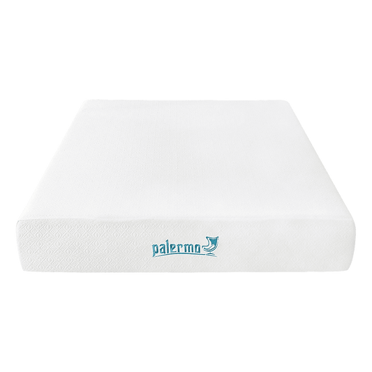 Palermo Double 25cm Gel Memory Foam Mattress  - Dual-Layered  - CertiPUR-US Certified