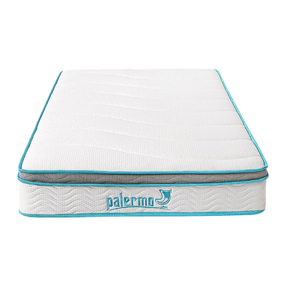 Palermo King Single 20cm Memory Foam and Innerspring Hybrid Mattress