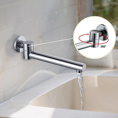 240mm Brass Bath Safety Spout Swivel