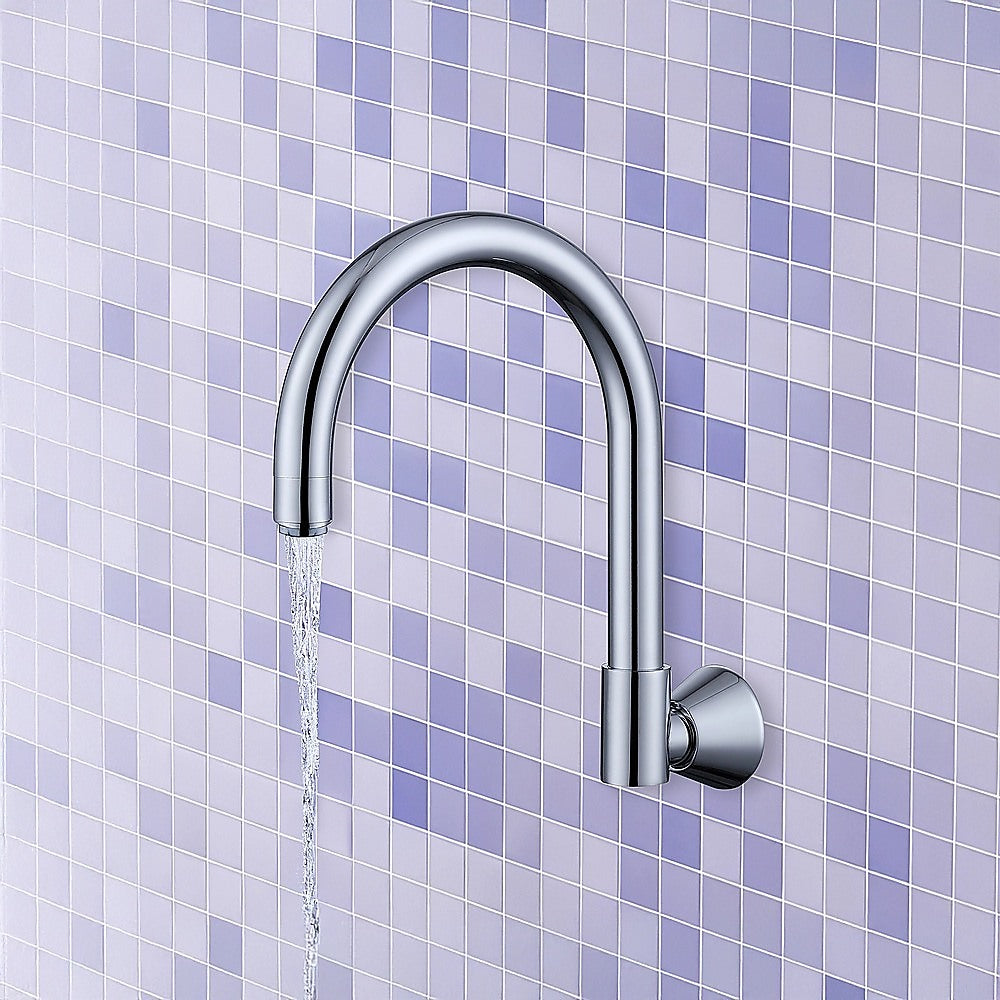 High Reach Swivel Wall Kitchen Laundry Bath Basin Spout