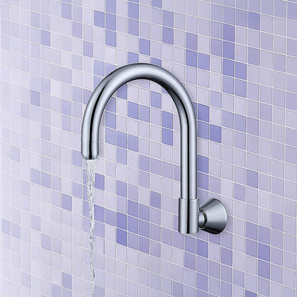 High Reach Swivel Wall Kitchen Laundry Bath Basin Spout