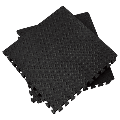 12 Tiles EVA Rubber Foam Gym Mat 60cm x 60cm 2.5cm Fitness Flooring