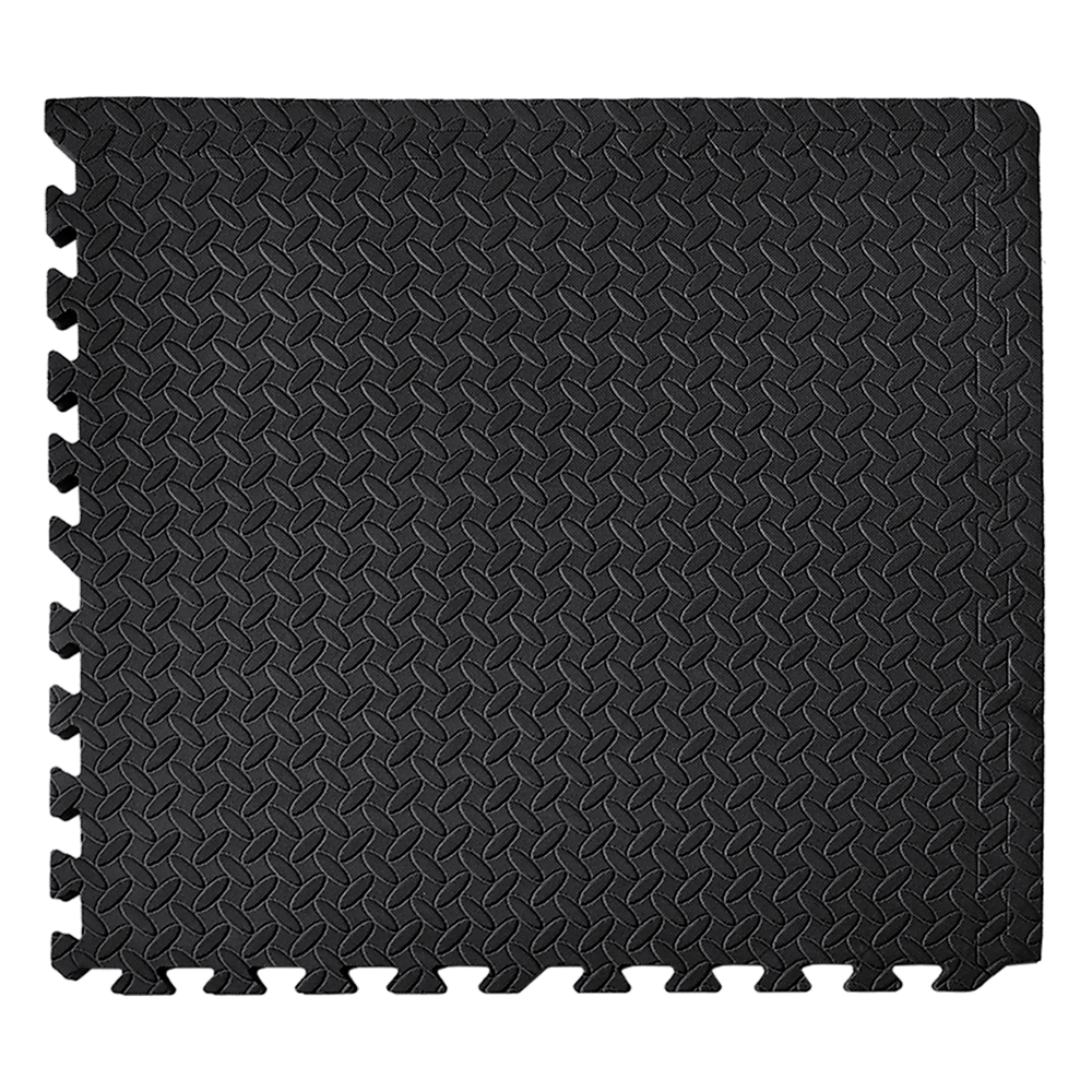 12 Tiles EVA Rubber Foam Gym Mat 60x60cm – 2.5cm Thick Fitness Flooring Set