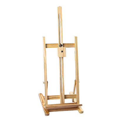 Tabletop Easel Wood Studio H Frame Artist Painting Display Stand For Art Wedding Shop Use