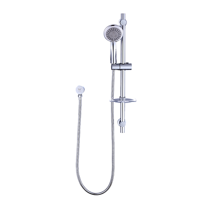Hand Held Shower Rail Soap Dish Bathroom Set