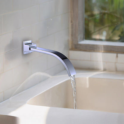 180mm Bath Spout Polished Chrome Finish