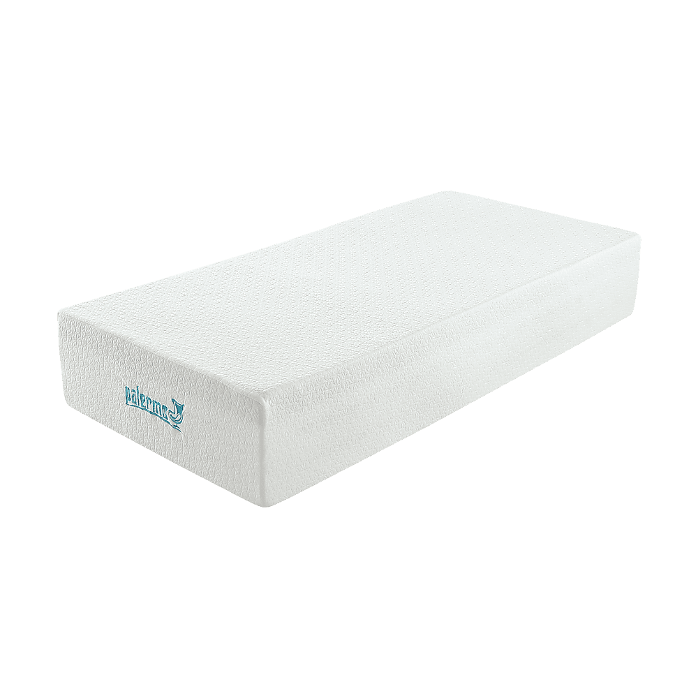 Palermo Single Mattress 30cm Memory Foam Green Tea Infused CertiPUR Approved
