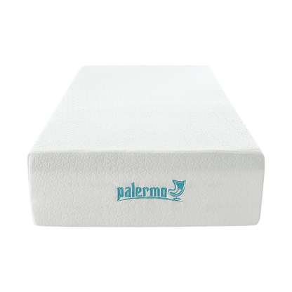 Palermo Single Mattress 30cm Memory Foam Green Tea Infused CertiPUR Approved