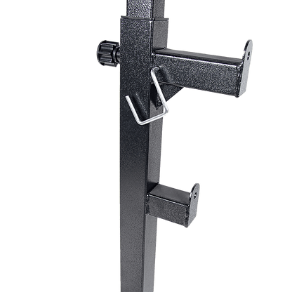 Commercial Squat Rack Adjustable Pair Fitness Exercise Weight Lifting Gym Barbell Stand