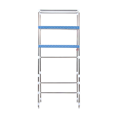 Storage Shelves Shelf 3 Tier Rack Portable Laundry Stand Unit Organiser