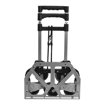 Stair Climbing Trolley 6 Wheels Aluminium Folding Hand Cart Climb Steps