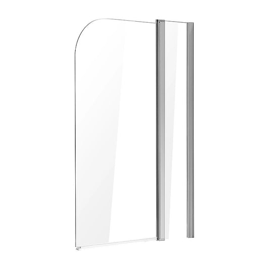 180 Degree Pivot Door 6mm Safety Glass Bath Shower Screen 1000x1400mm By Della Francesca