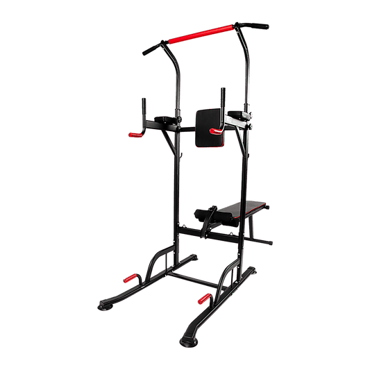 Power Tower Pull Up Weight Bench Dip Multi Station Chin Up Home Gym Equipment