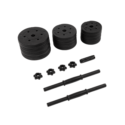 20kg Dumbbell Set Home Gym Fitness Exercise Weights Bar Plate