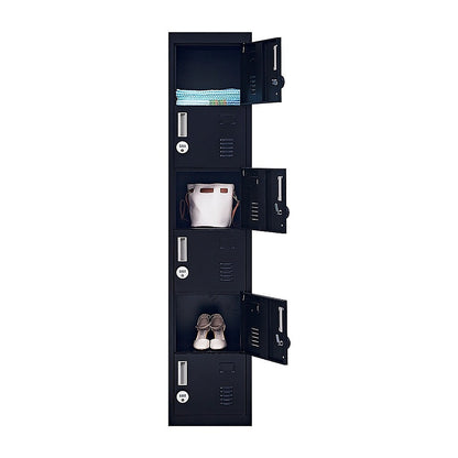 6-Door Locker for Office Gym Shed School Home Storage