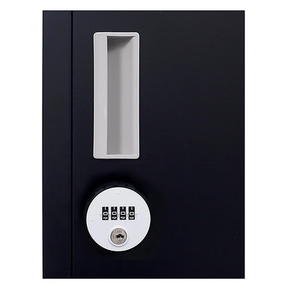 6-Door Locker for Office Gym Shed School Home Storage