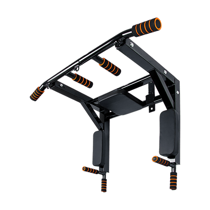 Heavy Duty Wall Mounted Power Station - Knee Raise - Pull Up - Chin Up -Dips Bar