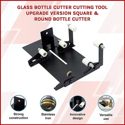 Glass Bottle Cutter Cutting Tool Upgrade Version Square & Round Bottle Cutter