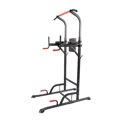 Power Tower Chin Up Bar Push Pull Up Knee Raise Weight Bench Gym Station