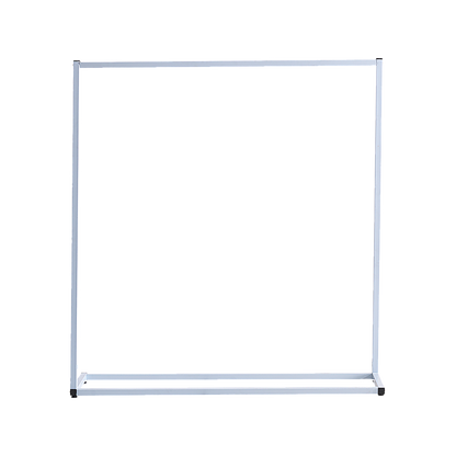 Commercial Clothing Garment Rack Retail Shop White