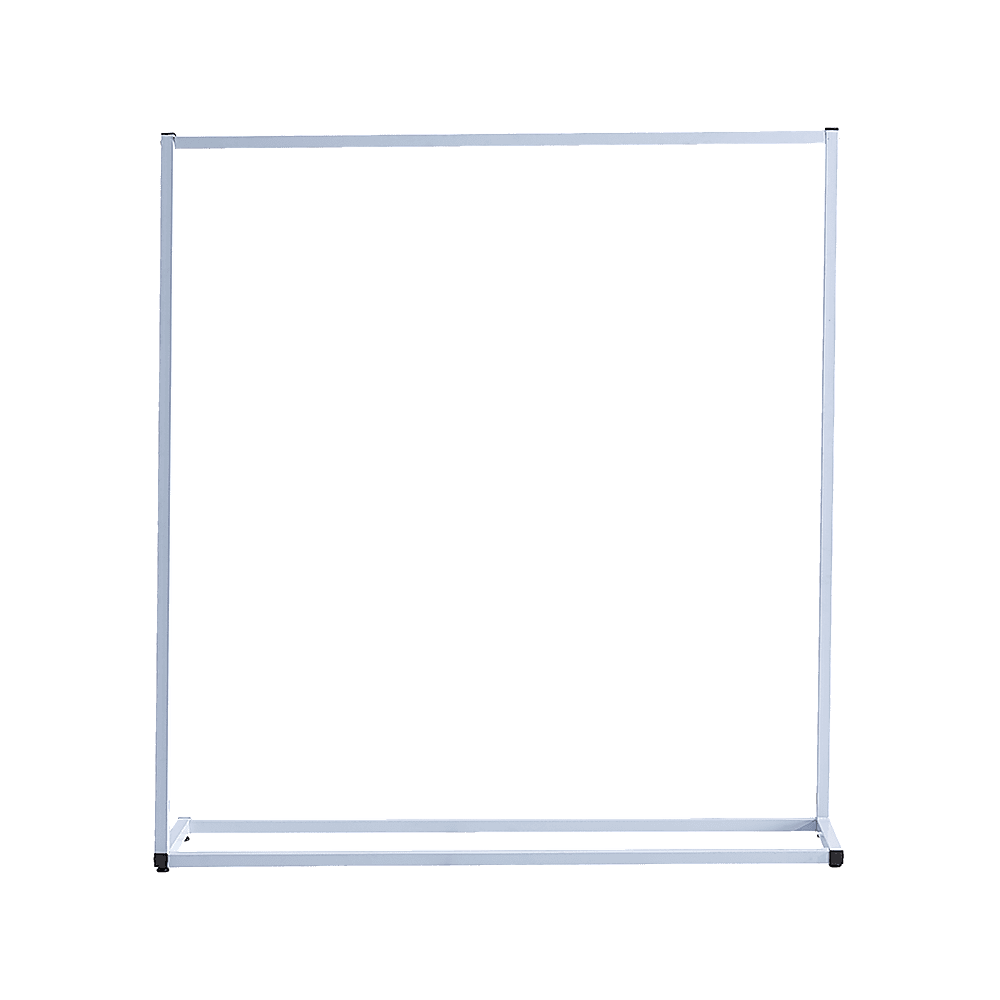 Commercial Clothing Garment Rack Retail Shop White