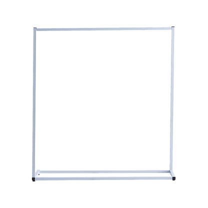 Commercial Clothing Garment Rack Retail Shop White