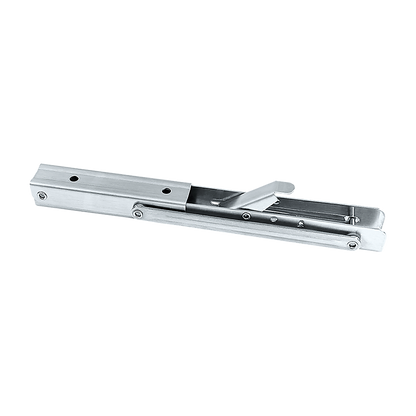 2x 10" Stainless Steel Folding Table Bracket Shelf Bench 50kg Load Heavy Duty