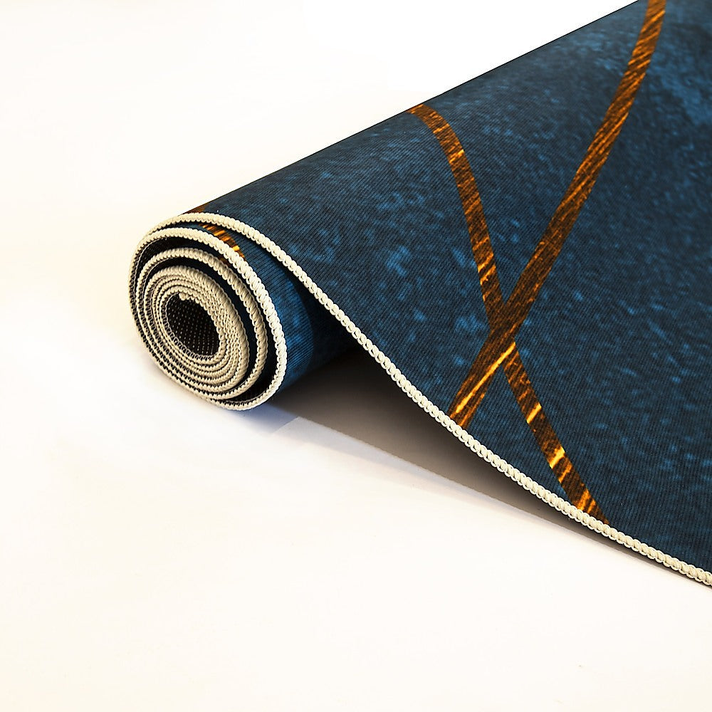 200x300cm Large Floor Teal Blue Rug – Modern Area Carpet for Bedroom, Living Room, Lounge or Home Décor Mat