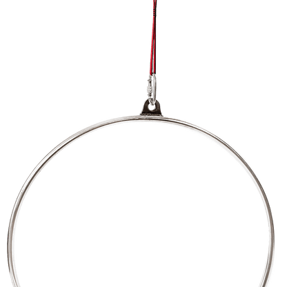 Aerial Yoga Hoop 90CM Lyra Hoop Circus Single Point Aerial Ring Set