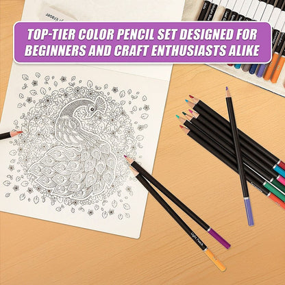 Coloured Pencils Colouring Artist Sketching Drawing for Kids Adults