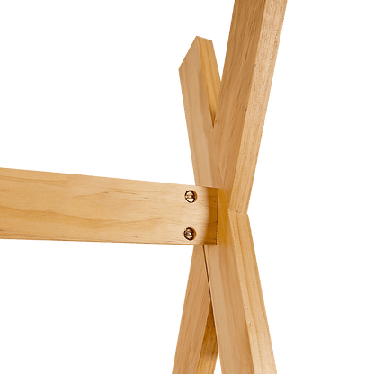 Kids Tent Montessori Toddler Floor Bed Wooden Bedframe