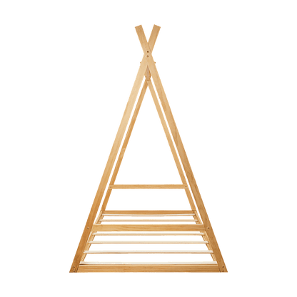 Kids Tent Montessori Toddler Floor Bed Wooden Bedframe