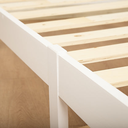 Natural Wooden Bed Frame Home Furniture
