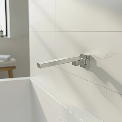 Bath In Wall Swivel Spout in Polished Chrome Finish