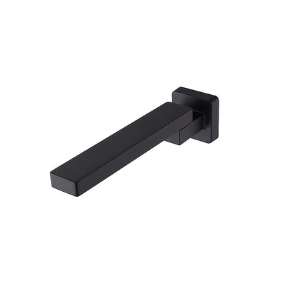 Bath In Wall Swivel Spout in Matte Black