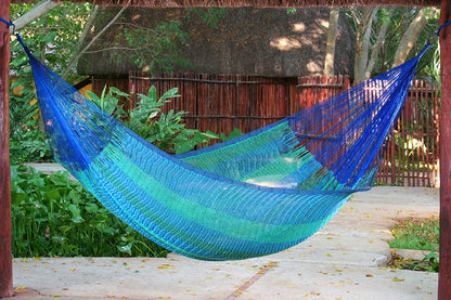 Cotton Mexican Hammock – Caribe– Queen Size