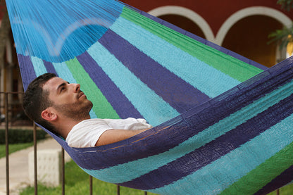 Cotton Mexican Hammock – Oceanica – King Size