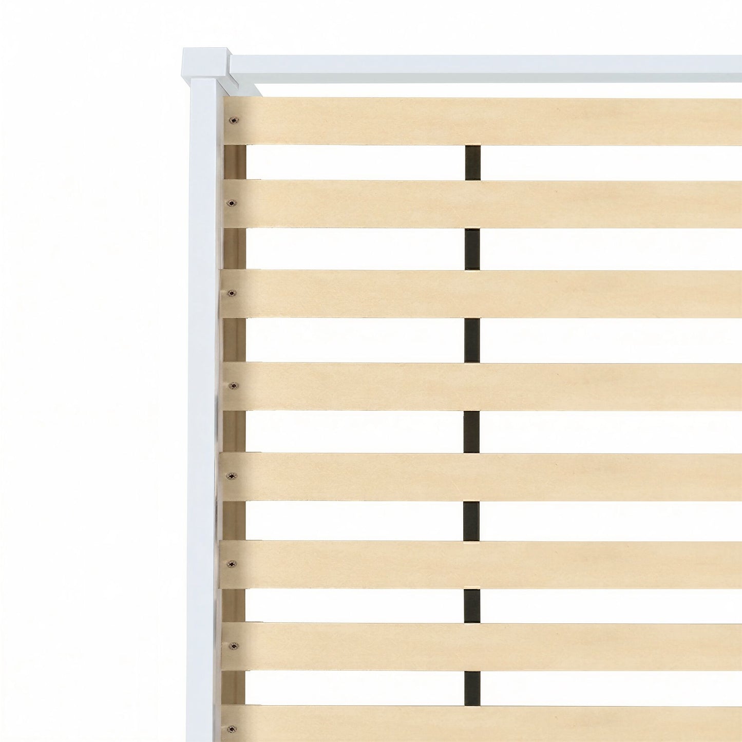 Artiss Bed Frame Double Size Wooden White JADE