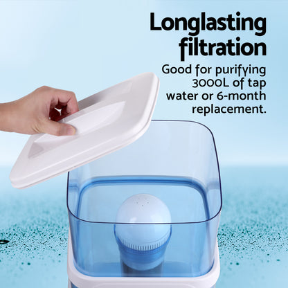 Devanti Water Cooler Dispenser 7-Stage Filter 3 Pack