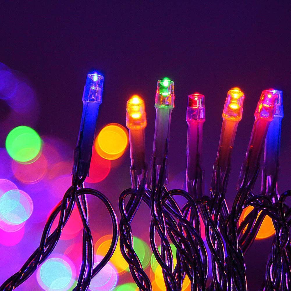 Jingle Jollys 50M Christmas Lights String Light Xmas Decoration Multi Colour