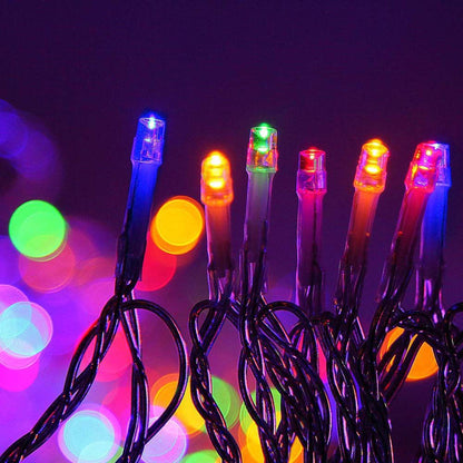 Jingle Jollys 50M Christmas Lights String Light Xmas Decoration Multi Colour