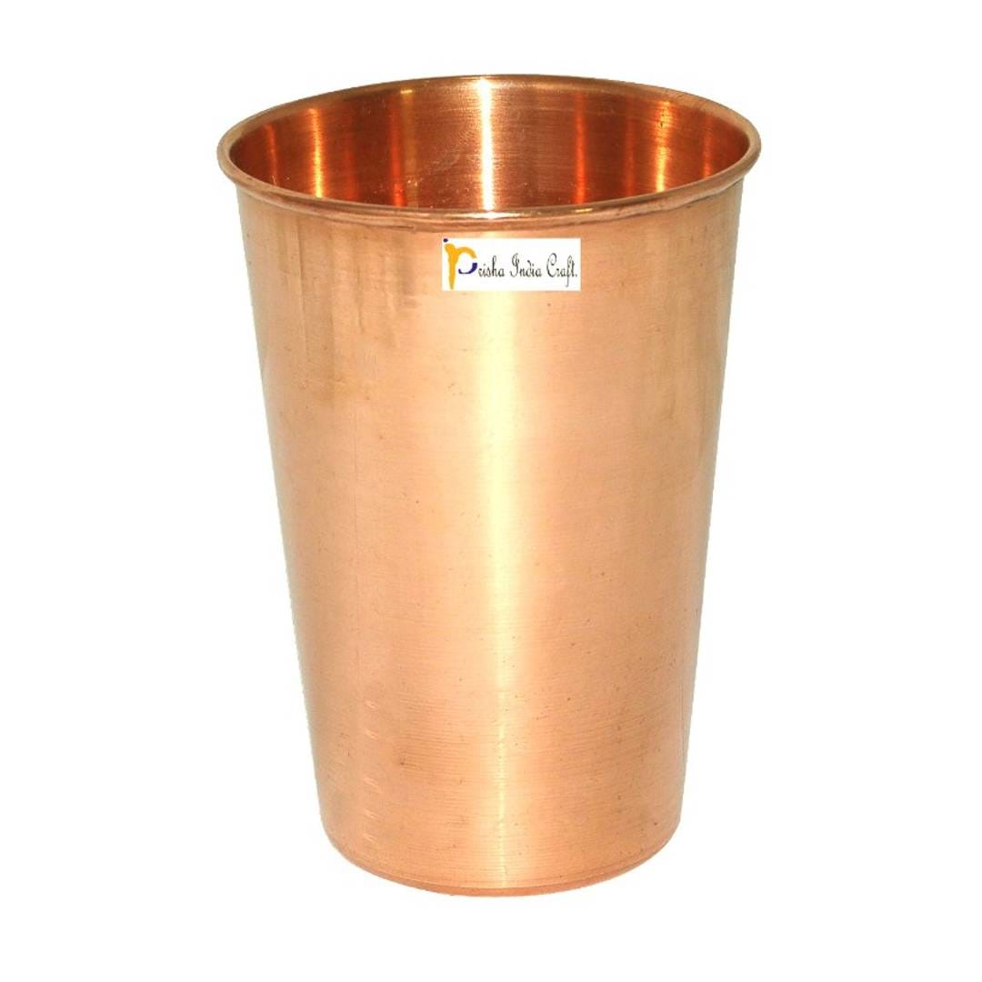 Set of 2 Copper Tumblers 450ML
