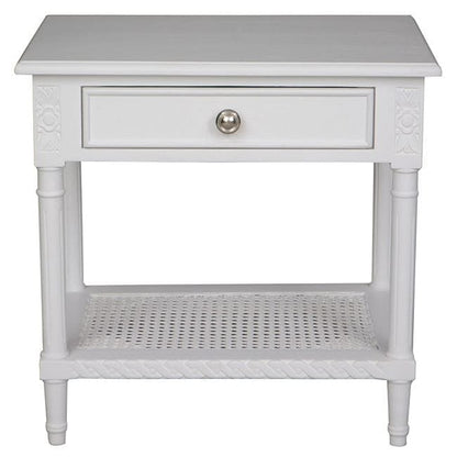Polo Side Table/Bedside White
