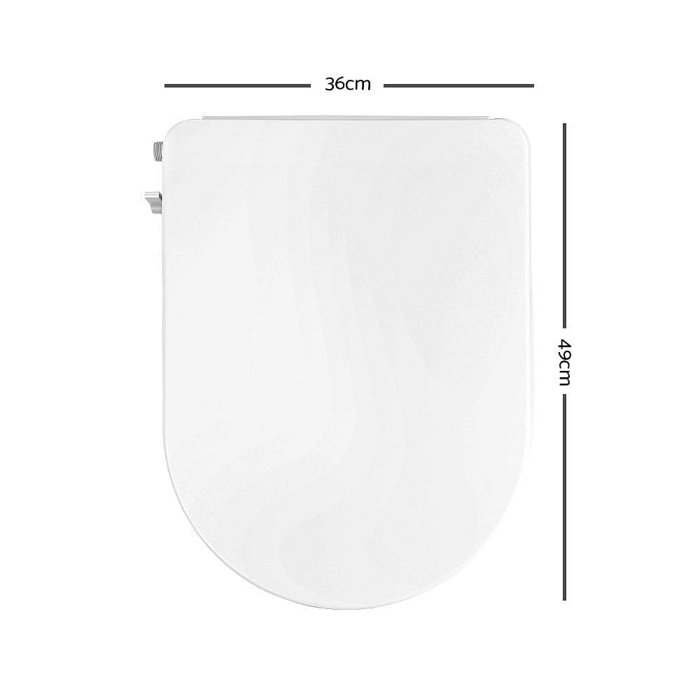 Cefito Electric Bidet Toilet Seat Cover Auto Smart Water Wash Dry Remote Control