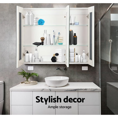 Cefito Bathroom Mirror Cabinet 1200x720mm White