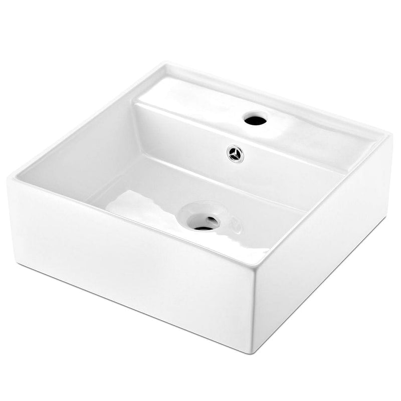 Cefito Bathroom Basin Ceramic Vanity Sink Hand Wash Bowl 41x41cm